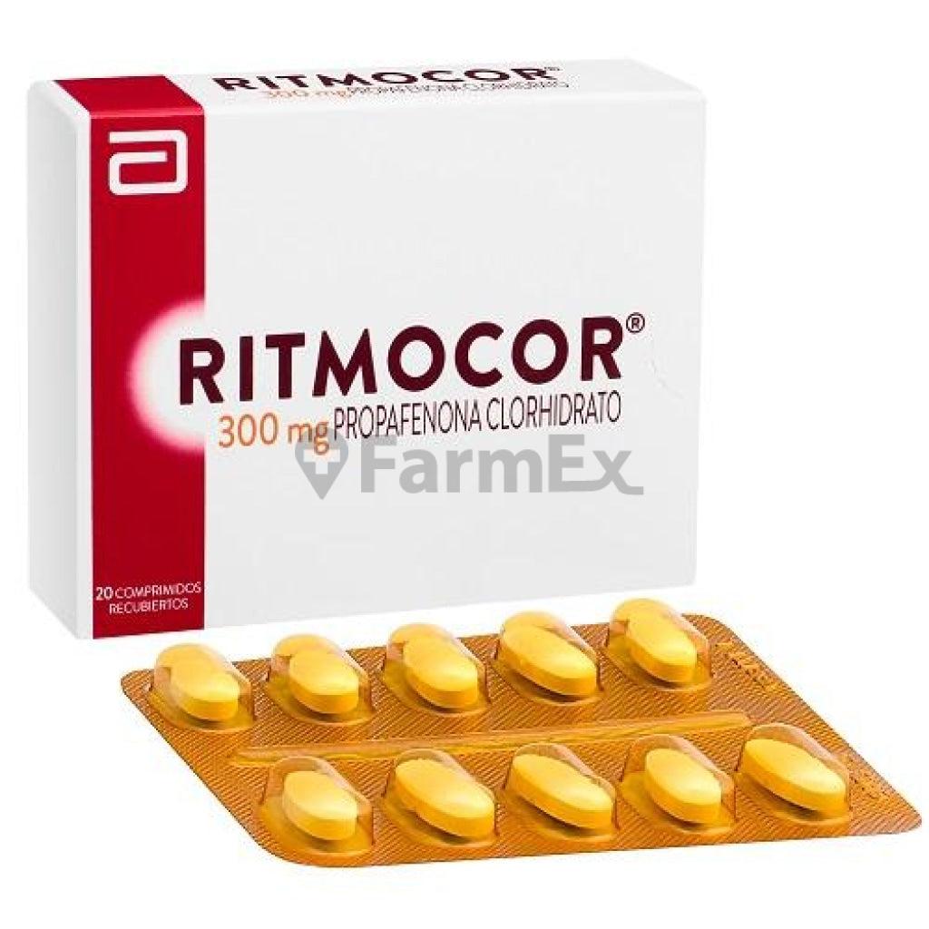 Ritmocor 300 mg x 20 capsulas Farmex